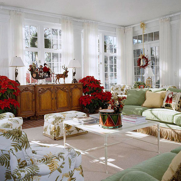 20 Ways To Decorate Your Living Room for Christmas
