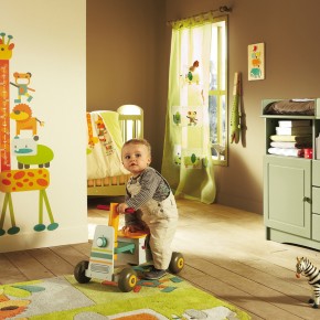 11 Fantastic Baby Nursery Design Ideas by Vertbaudet White Brown Wall