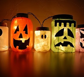 50 Awesome Halloween Decorating Ideas fireplace Hot Pumpkins