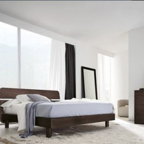 Bright Beautiful Modern Style Bedroom Designs White Wall Thick White Carpet