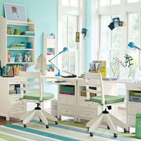 Bright-Blue-Double-Table-Kids-Study-Room