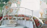 Design Interior French Country Bright White Floral Combination