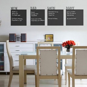 The Best Inspiration Wall Stickers Chalkboard In Dining Room