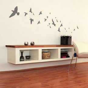 The Best Inspiration Wall Stickers Flock Of Birds