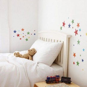 The Best Inspiration Wall Stickers Full Color Stars Kids Room