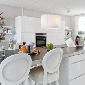 The Best Modern Apartment White Kitchen