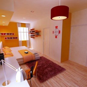 An Orange Warm Room  Kids Room Inspiration  Pict  8