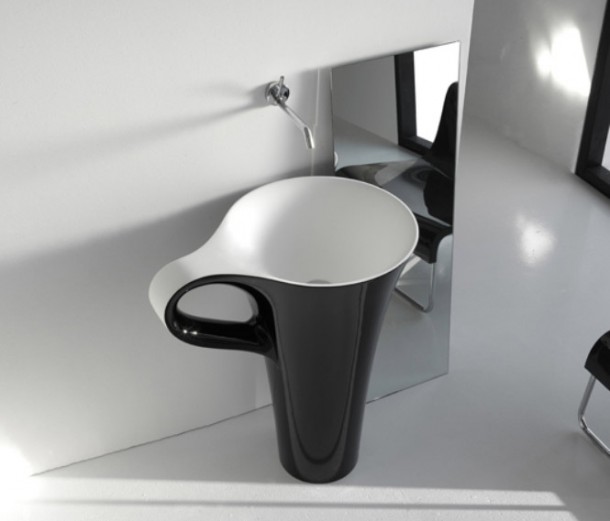 Black Coffee Cup Basin  Unique Bathrooms by ArtCeram  Pict  1