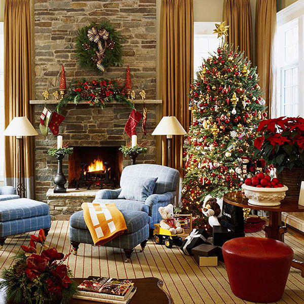 Christmas Living Room 10 33 Christmas Decorations Ideas Bringing The Christmas Spirit into Your Living Room Photo 14