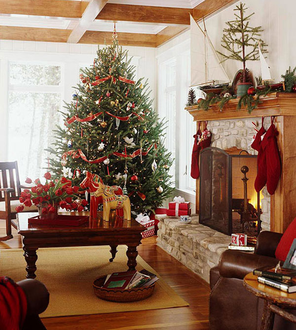 Christmas Living Room 7 33 Christmas Decorations Ideas Bringing The Christmas Spirit into Your Living Room Wallpaper 11