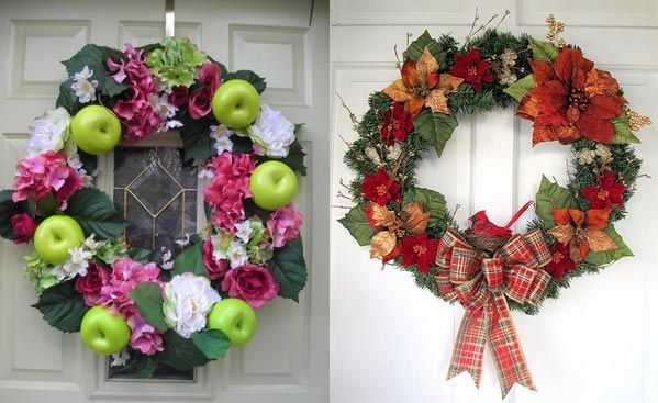Christmas Wreath 2010 34 Great Christmas Wreath Decorating Ideas Picture 6