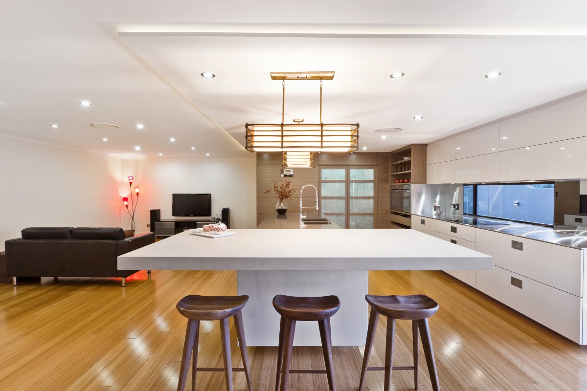 Simple Elegant Design East Meets West Kitchen by Darren James