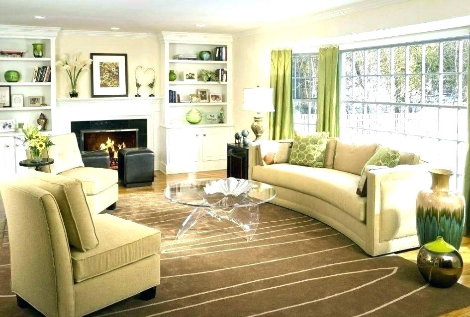 green-and-brown-living-room-picture-of-pictures | Interior Design ...