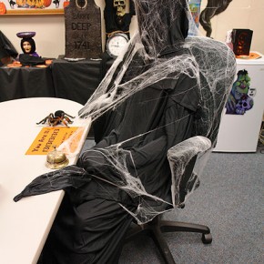 Scary halloween Grim Reaper