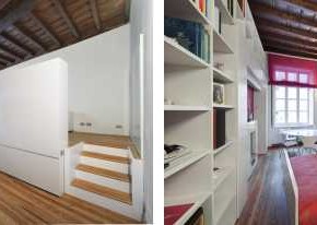 House T 140212 06  Small Apartment / Hidden Bed Design by POINT Architecture
  Picture  7