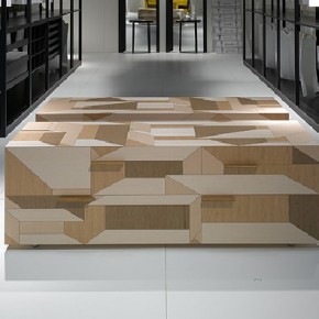 Inlay 4 Inlay Furniture Collection Displaying Intruiguing Geometric Patterns Wallpaper 3