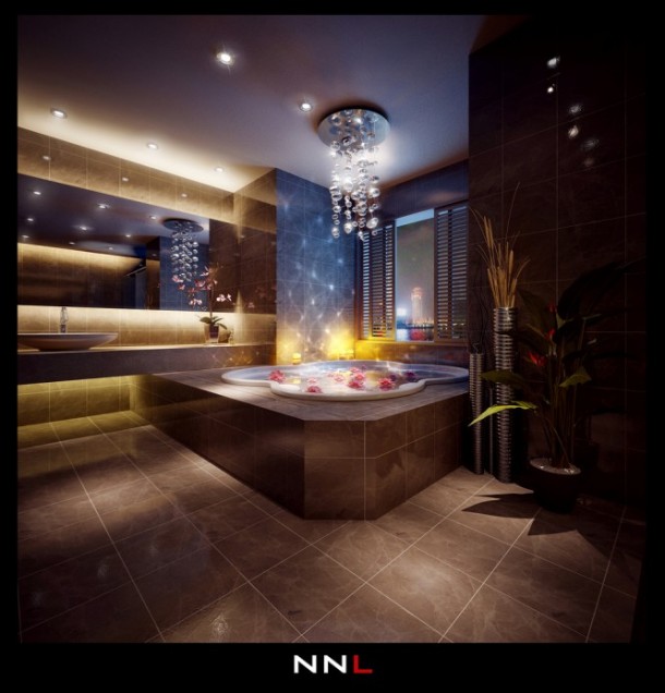 Luxurious Bathroom 665x694  Dream Home Interiors by Open Design Photo  23