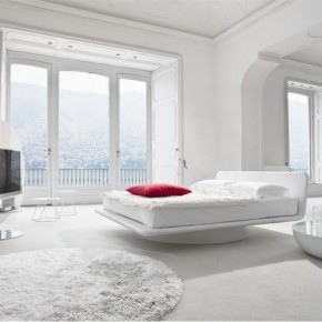 Luxury White Red Bedroom2 665x499  Luxury Beds from Bonaldo  Wallpaper 1