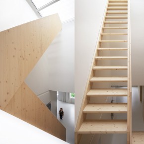 Oak Stairways  Home by i29 Architects  Pict  9