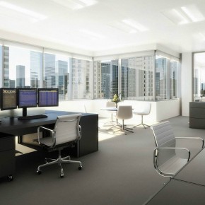 Stock Broker Workspace  Architectural Renderings By Dbox Photo  23