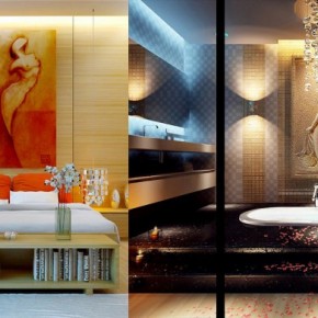 Sunken Bath 665x391  Dream Home Interiors by Open Design  Wallpaper 8