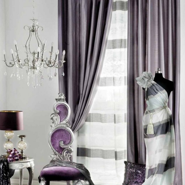 15 Modern Living Room Curtain Designs