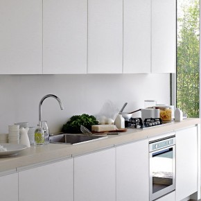 White Kitchen With Great Natural Lighting  Modern Kitchens From Elmar Cucine  Wallpaper 12