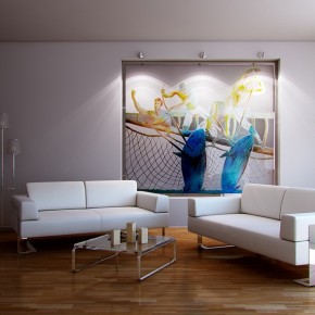 White Living  Dashing, Artistic Interiors from Pixel3D  Image  8